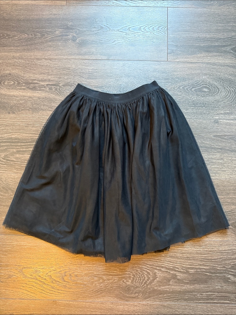 GAP Black Layered Tulle Skirt for Kids, Size Large 10